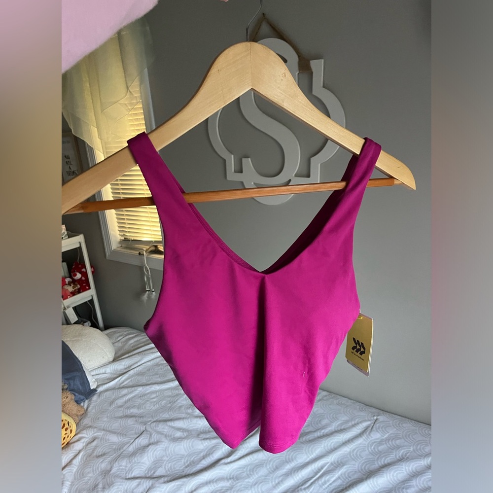 target magenta athletic top